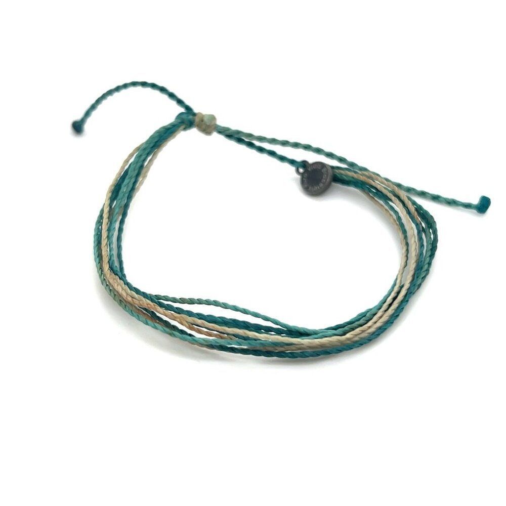Pura Vida Green/Beige Bracelet (A1)